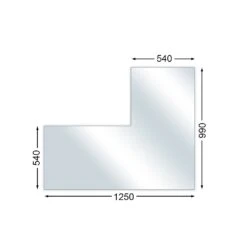 Olsberg Saison-Funkenschutzplatte Für Osorno L (7,8 KW)
