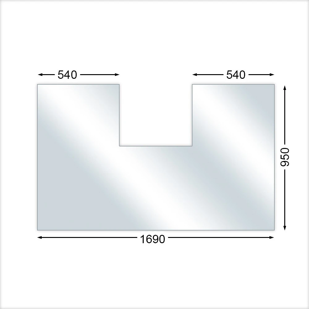Olsberg Saison-Funkenschutzplatte Für Osorno S (5,4 KW) 1 Olsberg Saison-Funkenschutzplatte Für Osorno S (5,4 KW)