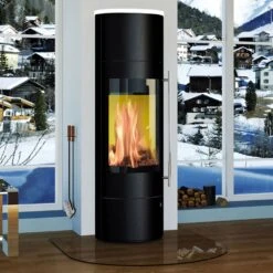 Kaminofen Olsberg Palena PowerBloc! Compact, Raumluftunabhängig (5 KW) -Lotus Fireplace Shop olsberg palena power schneeweiss 1000 1280x1280