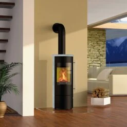 Kaminofen Olsberg Tipas Compact II, Stahlfront, Raumluftunabhängig (4 KW) -Lotus Fireplace Shop olsberg tipas 2 serpentin 1000 1280x1280