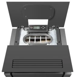 Pelletofen ORANIER Loft (6,0 KW) -Lotus Fireplace Shop oranier loft detail klappdeckel 1000 1280x1280