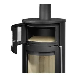Kaminofen ORANIER Polar Neo Bakery (6,0 KW) -Lotus Fireplace Shop oranier polar neo bakery backfach 1000 1280x1280