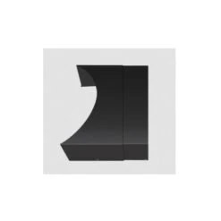 ORANIER Teleskopabdeckung Aqua Cover Stahl Schwarz, Kaminofen Arena Aqua