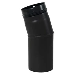 Bogen Für Pelletofen, Geschweißt, 15°, ø 100 Mm