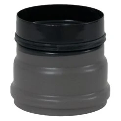 Ofenanschlussstück Für Pelletofen, ø 80 Mm, Mit 2 Sicken, Steckrichtung Zum Schornstein -Lotus Fireplace Shop pellet ofenanschluss schornstein g 1280x1280