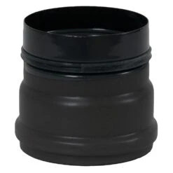 Ofenanschlussstück Für Steckrichtung Zum Schornstein, ø 125 Mm
