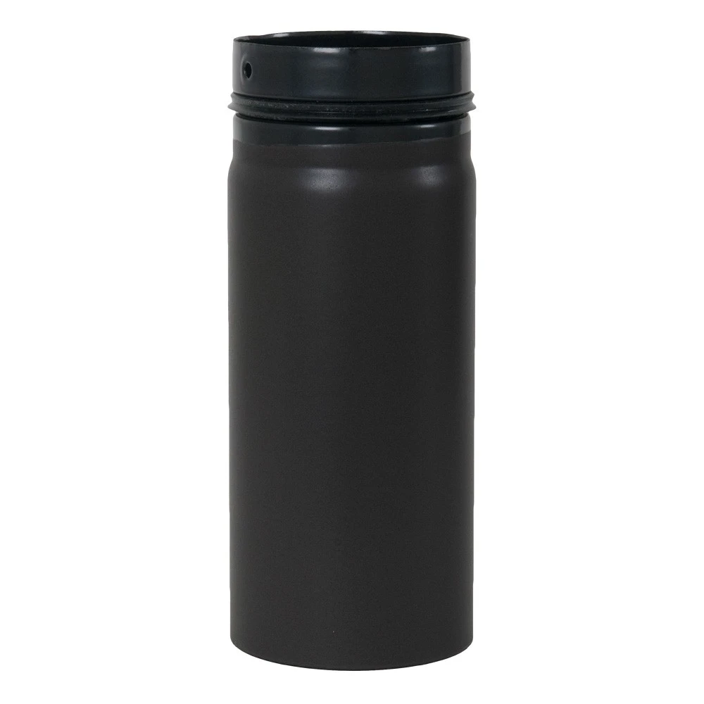 Ofenrohr, Zylindrisch, Eingezogen, Mit Sicke Und Gummidichtung, ø 125 Mm X 250 Mm 1 Ofenrohr, Zylindrisch, Eingezogen, Mit Sicke Und Gummidichtung, ø 125 Mm X 250 Mm