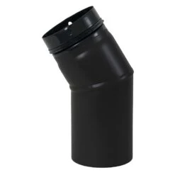 Ofenrohr, Geschweißt, 30°, 2-teilig, ø 125 Mm, Ohne Reinigungsöffnung