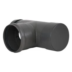 Kapselknie, Zylindrisch, Eingezogen, ø 80 Mm, Steckrichtung Zum Schornstein -Lotus Fireplace Shop pellet kapselknie schornstd g 1280x1280