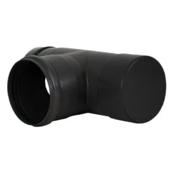 Kapselknie, Zylindrisch, Eingezogen, ø 80 Mm, Steckrichtung Zum Schornstein -Lotus Fireplace Shop pellet kapselknie schornstd s 1280x1280