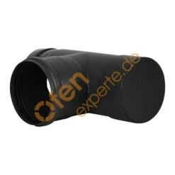 Kapselknie, Zylindrisch, Eingezogen, ø 100 Mm, Steckrichtung Zum Schornstein -Lotus Fireplace Shop pellet kapselknie schornstd s 450px 1280x1280