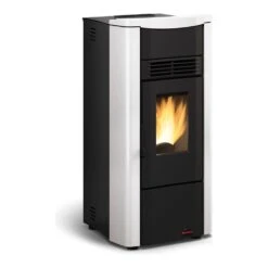 La Nordica Extraflame Pelletofen Giusy Plus Evo (8 KW) -Lotus Fireplace Shop pelletofen lanordica giusy plus weiss 1280x1280