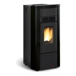 LaNordica Extraflame Pelletofen Giusy Evo (7 KW) -Lotus Fireplace Shop pelletofen lanordica giusy schwarz 1280x1280