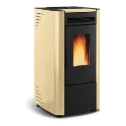 La Nordica Extraflame Pelletofen Ketty Evo (6,5 KW) -Lotus Fireplace Shop pelletofen lanordica ketty pergamentgrau 1280x1280