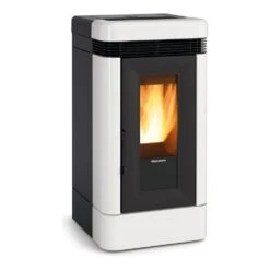 La Nordica Extraflame Pelletofen Lucia (12,1 KW) -Lotus Fireplace Shop pelletofen lanordica lucia weiss 1280x1280