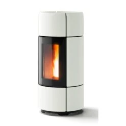 Pelletofen MCZ Curve Comfort Air Maestro (8 KW) -Lotus Fireplace Shop pelletofen mcz curve weiss 1280x1280