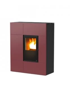 Pelletofen MCZ STREAM Comfort Air 12 Maestro UP! (12 Kw) -Lotus Fireplace Shop pelletofen mcz stream comfortair bordeaux 1280x1280