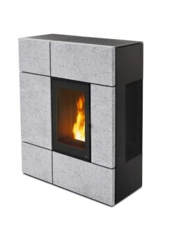 Pelletofen MCZ STREAM Comfort Air 12 Maestro UP! (12 Kw) -Lotus Fireplace Shop pelletofen mcz stream comfortair serpentin 1280x1280
