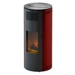 Pelletofen RED Minta Air 8 S1 (8 Kw) 12 Pelletofen RED Minta Air 8 S1 (8 Kw) -Lotus Fireplace Shop pelletofen red minta bordeaux 1280x1280
