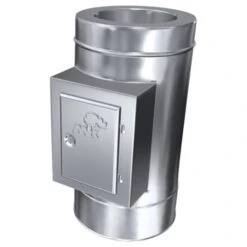 Schornstein-Bausatz, Edelstahl, Doppelwandig, 9,50 Meter Auf Konsole -Lotus Fireplace Shop potde 1280x1280 19