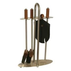 Red Anvil Eclipse ToolBar-4 Kaminbesteck (4-teilig), Edelstahlgestell, Griffe Und Werkzeugköpfe Nuss