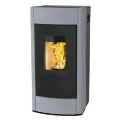 Pelletofen Rika REVO II (8 KW) -Lotus Fireplace Shop rika revolI speckstein 1000 1280x1280