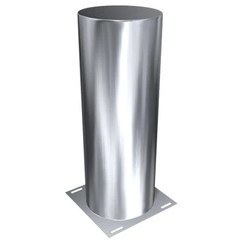 Schornstein-Bausatz, Edelstahl, Doppelwandig, 8,60 Meter Auf Standfuß 2 Schornstein-Bausatz, Edelstahl, Doppelwandig, 8,60 Meter Auf Standfuß – Bild 2