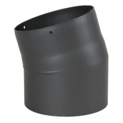 Ofenrohr, Rauchrohr, Bogen, Verschliffen, Senotherm, 15°, ø 130 Mm -Lotus Fireplace Shop seno bogen 15 verschliffen gg 1280x1280 2