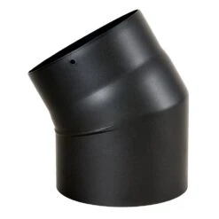 Ofenrohr, Rauchrohr, Bogen, Verschliffen, Senotherm, 30°, ø 130 Mm