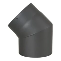 Ofenrohr, Rauchrohr, Bogen, Verschliffen, Senotherm, 45°, ø 130 Mm -Lotus Fireplace Shop seno bogen 45 verschliffen gg 1280x1280