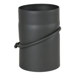 Ofenrohr, Rauchrohr, Bogen, Drehbar, 0° - 45°, ø 150 Mm -Lotus Fireplace Shop seno bogen drehbar 2teilig gg 1280x1280 1