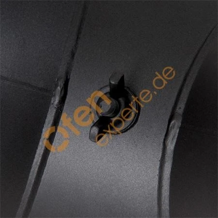 Ofenrohr, Rauchrohr, Bogen, Mit Tür, Verschliffen, 90°, Senotherm, ø 150 Mm 6 Ofenrohr, Rauchrohr, Bogen, Mit Tür, Verschliffen, 90°, Senotherm, ø 150 Mm – Bild 6