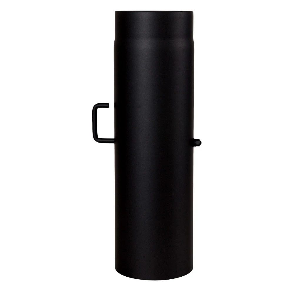 Ofenrohr, Rauchrohr, Drosselklappe, Senotherm, 130 X 500 Mm 1 Ofenrohr, Rauchrohr, Drosselklappe, Senotherm, 130 X 500 Mm