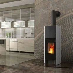 Kaminofen Tonwerk T-Line 2,4 KW -Lotus Fireplace Shop tonwerk tline amb grau02 1000 1280x1280
