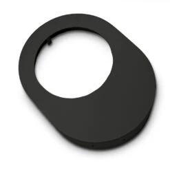 Adapter-Rosette Für Wodtke Differenzdruckwächter DS 01, Dn 130 Mm, Schwarz