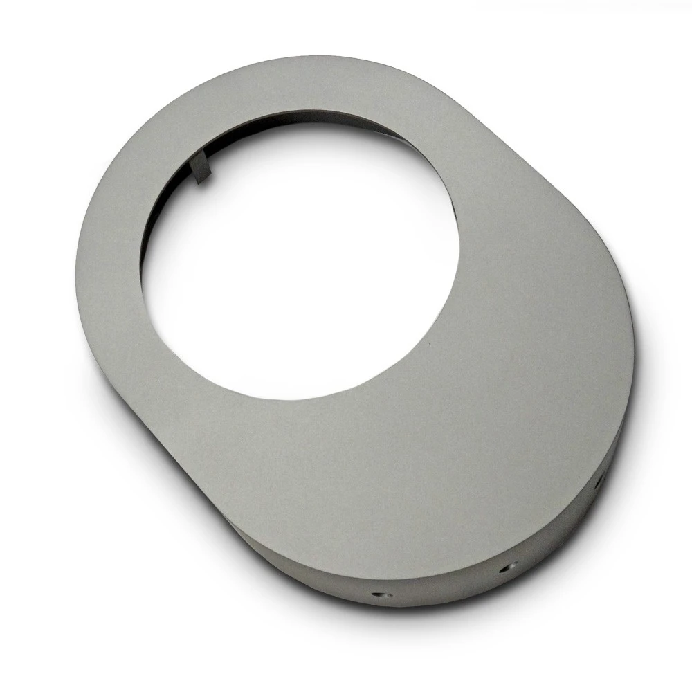 Adapter-Rosette Für Wodtke Differenzdruckwächter DS 01, Dn 150 Mm, Silbergrau 1 Adapter-Rosette Für Wodtke Differenzdruckwächter DS 01, Dn 150 Mm, Silbergrau